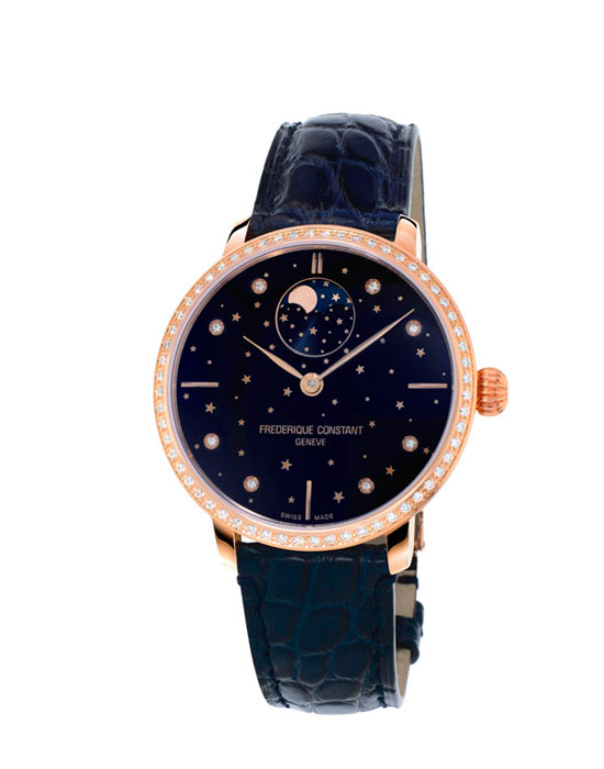 Часы Frederique Constant Slim Line Moonphase FC-701NSD3SD4